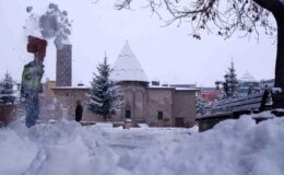 Erzurum’da Kar Yağışı Etkili Olmaya Devam Ediyor