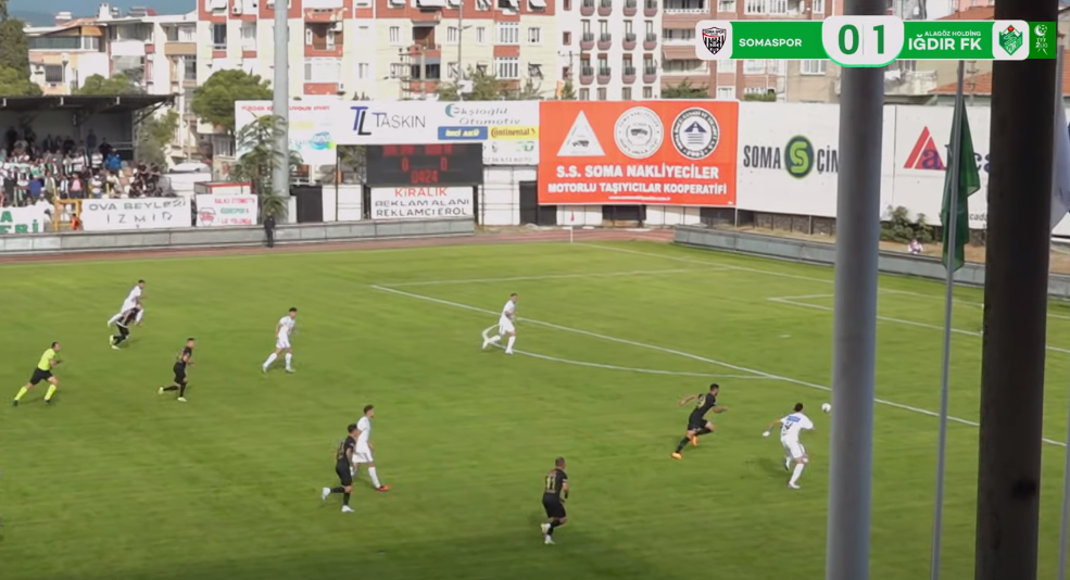 Somaspor 0-2 Alagöz Holding Iğdır FK (Maçın Golleri)