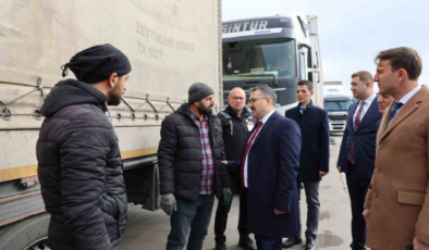 Iğdır Valisi Turan, Dilucu Gümrük Kapısı’nda incelemelerde bulundu